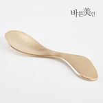 YEDAMUN Bangjja Bronze Gua Sha Massager, Spoon - Traditional Korean Meridian Massage Tool, Handmade Non-Toxic Wellness Tool _ Made in KOREA